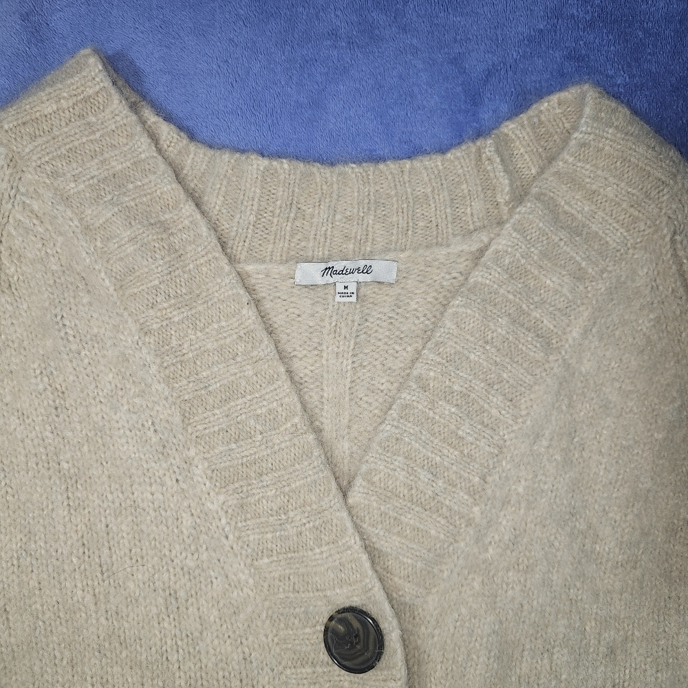Madewell Chunky-Knit Cardigan - Picture 8 of 14